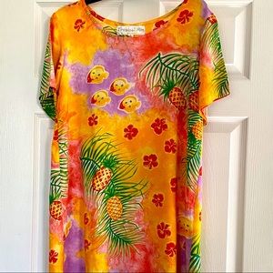 Women’s Tropical Mix Dress. Size M GUC. Midi/Mini.